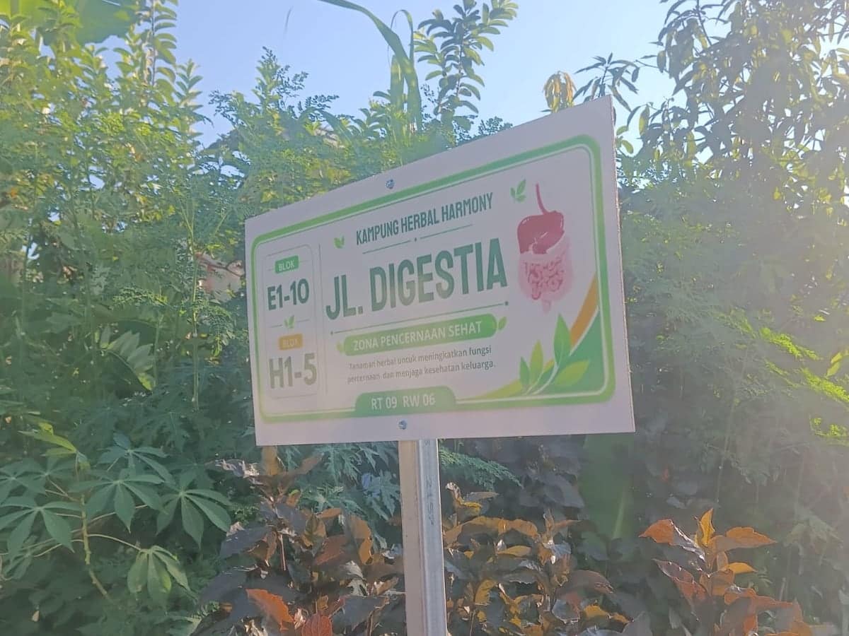 Foto papan Jl. Digestia Zona Pencernaan Sehat