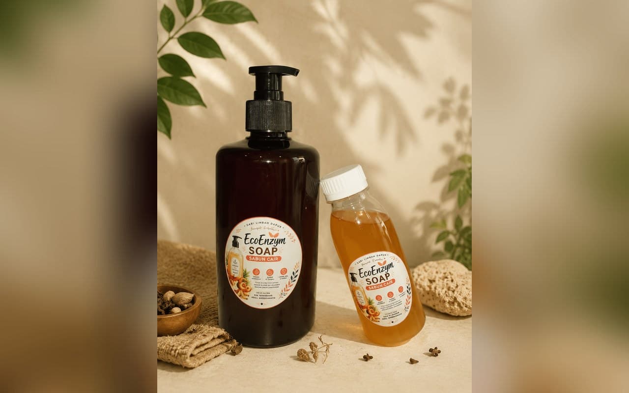 Ilustrasi produk EcoEnzym Soap